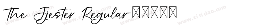 The Jjester Regular字体转换